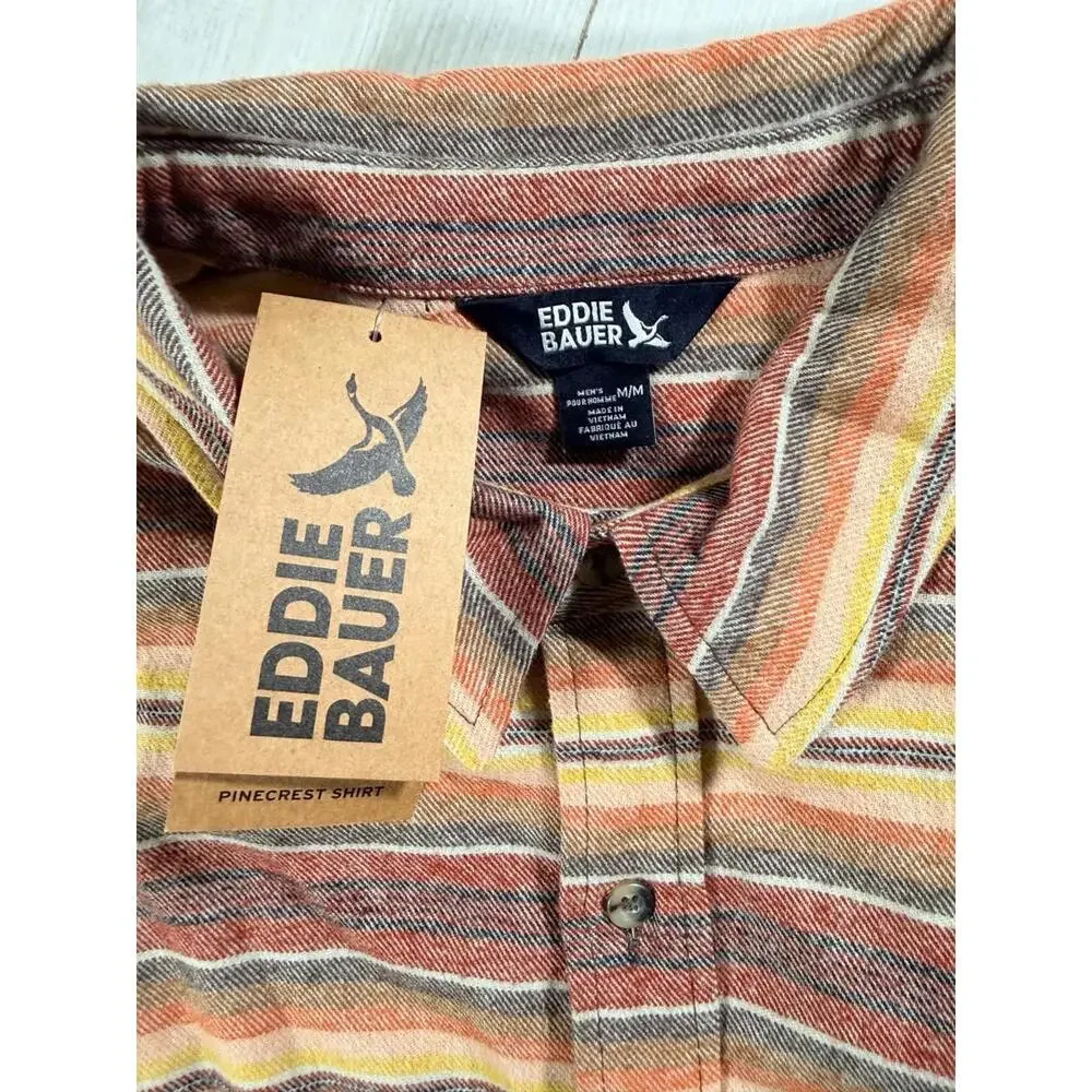 NWT Eddie Bauer Men's Sparrow Shirt Jacket Outdoor Size Medium - Picture 3 of 11